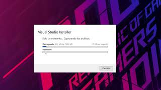 Descargar e Instalar Visual Studio 2019 Community en Windows 10 [upl. by Ahsimaj]