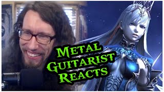 Pro Metal Guitarist REACTS FFXIV quotReturn to Oblivion Lyrics Edens Verse Refulgence Shiva Theme quot [upl. by Bergen]