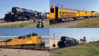 Union Pacific 4014 Big Boy Grandview to Fort Worth  Texas October 9 2024 [upl. by Heinrick]