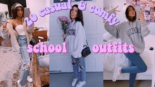 20 casual amp comfy school outfits to rock 2020 [upl. by Emogene149]