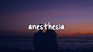 alec benjamin  anesthesia  lyrics [upl. by Anaid605]