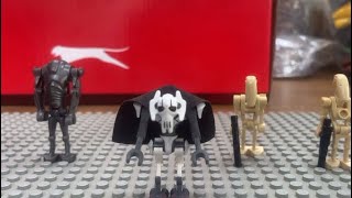 Starwars Obiwan vs general grevious Lego stop motion [upl. by Brebner]