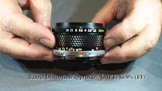 Oly35mm Review  Zuiko OM 50mm f18 on Digital Sensors [upl. by Eyks]