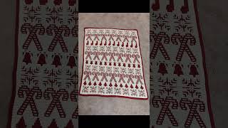 Christmas Blanket Mosaic Overlay Crochet [upl. by Llehcim]