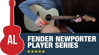 Fender Newporter Player Series Acoustics [upl. by Nylloc]