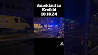 AMOKLAUF IN KREFELD  Polizei schießt auf Täter🚨 [upl. by Ker]