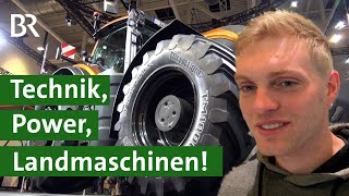 Landmaschinen XXL Die neueste Landtechnik auf der quotAgritechnica 2023quot  Unser Land  BR [upl. by Ayamat]