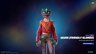 How to Unlock Friendly Klombo Haven Mask  Fortnite Haven Masks [upl. by Kandy]