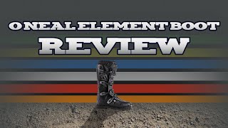 ONeal Element Boot Review [upl. by Vidda]