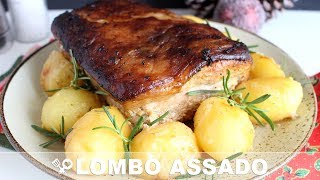 LOMBO ASSADO BEM SUCULENTO  RECEITAS QUE AMO [upl. by Varick]