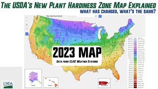 Did Your Growing Zone Change  New USDA Plant Hardiness Map Explained [upl. by Arret]