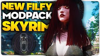 NEW FILFY Modpack for Skyrim  First Impressions [upl. by Acinoj]