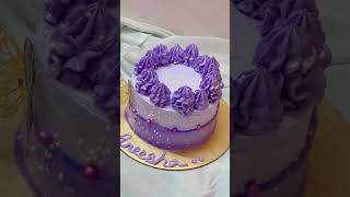 Beautiful lavender cake subscribe bakersworld youtubeshorts shorts likeforlikes support [upl. by Emeline857]