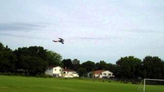 Electrifly Nieuport 11 RC Biplane maiden flight [upl. by Burbank]