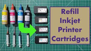 Refill Inkjet Printer Cartridges [upl. by Bilicki]