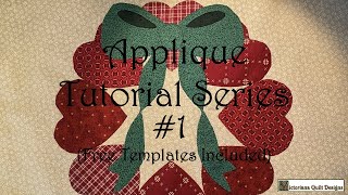 Appliqué Basics Tutorial Series – Episode 1 handstitching [upl. by Worth199]