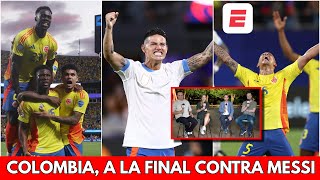 COLOMBIA A LA FINAL de la COPA AMÉRICA tras eliminar a URUGUAY Va contra ARGENTINA  Exclusivos [upl. by Ap10]