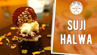 How to Make Suji Halwa With Charoli Brittles by Chef Michael [upl. by Eilime]