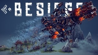 Besiege Alpha Gameplay  Best Besiege Creations  Water amp Steam Powered Vehicles [upl. by Dale]