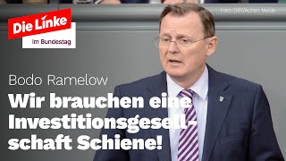 Wir brauchen eine Investitionsgesellschaft Schiene für einen bürgernahen und bezahlbaren Bahnverkehr [upl. by Odo]