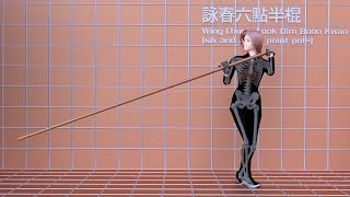 Task 292a  Biomechanical Simulation of Kung Fu 2  詠春六點半棍法 [upl. by Aveneg314]