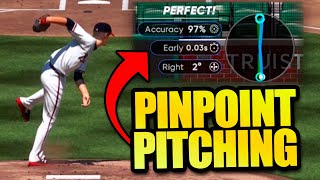 How to use Pinpoint Pitching MLB The Show 21 Diamond Dynasty [upl. by Genisia]