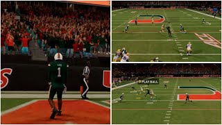 Baiting Interceptions leading to an almost SHUTOUT in College Football 25 [upl. by Philine]