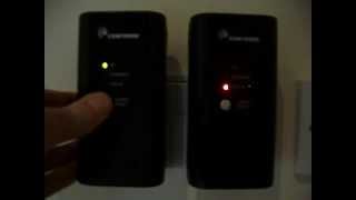 Comtrend 9020 Powerline Ethernet Adapters  How To Factory Reset  Configure [upl. by Ettesus]