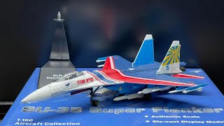 89 AmerCom 1100 Sukhoi Su35 Russian Knights [upl. by Htessil54]