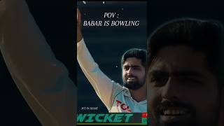 BABAR AZAM BOWLING AGAINST AUSSIES pakvsaus babarazam cricketedits wickets pakistancricket pct [upl. by Aelyk574]