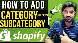 How to Add Multiple Sub Category of a Collection in Shopify  Create Category in Shopify [upl. by Adiazteb]