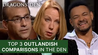 Top 3 Outlandish Comparisons From Entrepreneurs  Dragons Den [upl. by Rehpatsirhc]