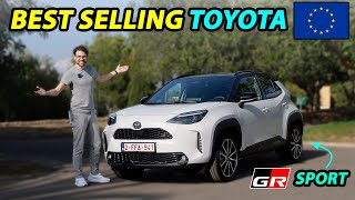 Updated Toyota Yaris Cross driving REVIEW also with GR Sport [upl. by Ahsinet]