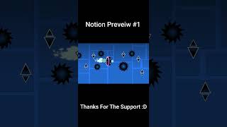 Notion Official Preview 1 geometrydash gddemon gmd shorts gaming gd [upl. by Nonnac]