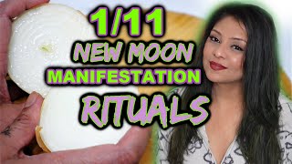 111 NEW MOON RITUALS TO MANIFEST [upl. by Yessac]