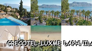 Grecotel LUXME Daphnila Bay Dassia Dassia Greece [upl. by Nalorac]