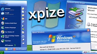 What Windows XP Shouldve Been  XPize Demo [upl. by Yroc]