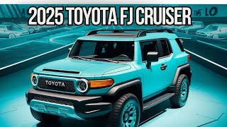 2025 Toyota FJ Cruiser 🚙 Reimagined The Return of the Icon [upl. by Rovner]