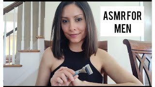 ASMR Mens Pampering haircut shave head massage and hair brushing 💤 [upl. by Mathur164]