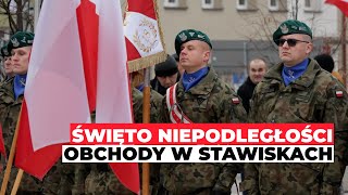 Święto Niepodległości  obchody w Stawiskach [upl. by Gausman]