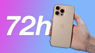 Lasst euch nicht verApplen 🍏 iPhone 16 Pro Max 72h Fazit [upl. by Rednave512]