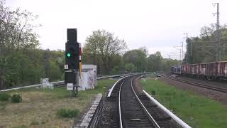 SBahn Berlin 2023 Linie S7  Führerstandsmitfahrt [upl. by Baler909]