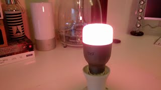 Xiaomi Yeelight LED Bulb Review [upl. by Fonville736]