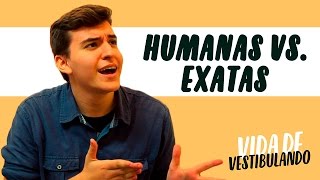 Humanas vs Exatas  Vida de Vestibulando  Descomplica [upl. by Rorry]