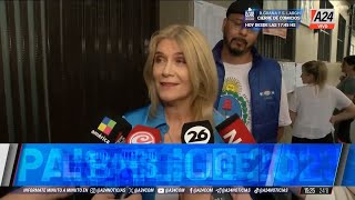 Votó Verónica Magario vicegobernadora de la provincia de Buenos Aires [upl. by Cartwright]