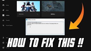 How to Fix quotFailed to Initialize BattlEye Service Windows TestSigning Mode Not Supportedquot [upl. by Roye]