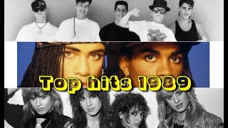 Billboards Top 200 Songs by Peak  1989 [upl. by Nyrahs980]