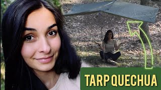 TARP DO HAMAKU Z DECATHLONU QUECHUA BUSHCRAFT  MILIHOLICY [upl. by Ahiel]