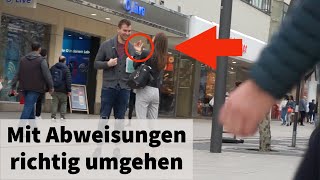 Wie ich mit Abweisungen umgehe plus LiveFlirt Beispiele [upl. by Osmund]