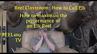 How to play an Elk Reel elk call w Drew Rouse [upl. by Keon771]